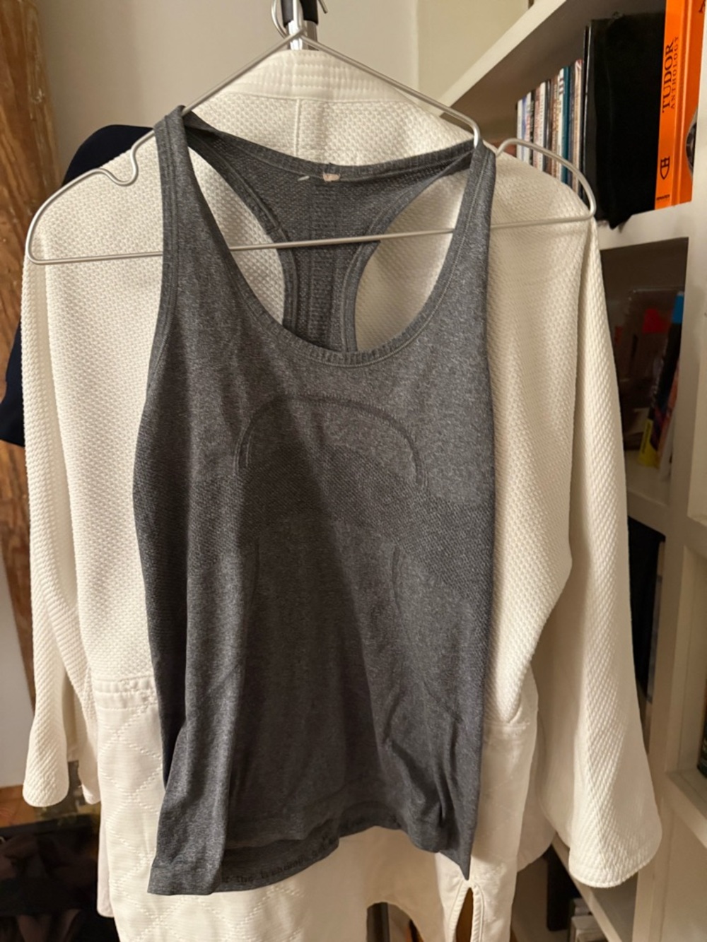 lululemon athletica Dark Gray Racerback Tank